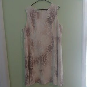 18W Calvin Klein sleeveless dress.